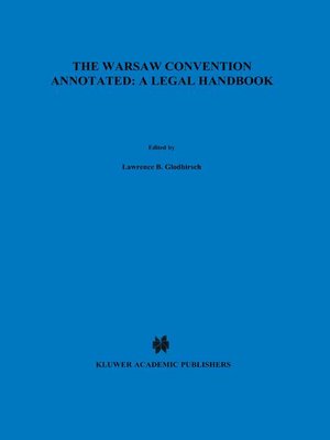 cover image of The Warsaw Convention Annotated